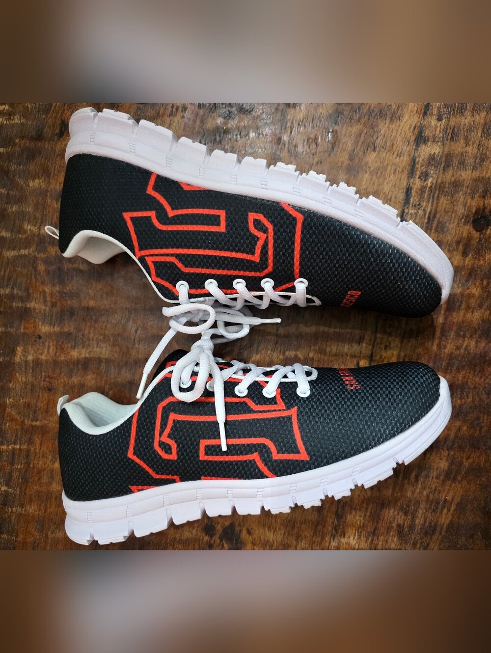 San Francisco Giants Baseball Sneakers Shoes Unisex See Description